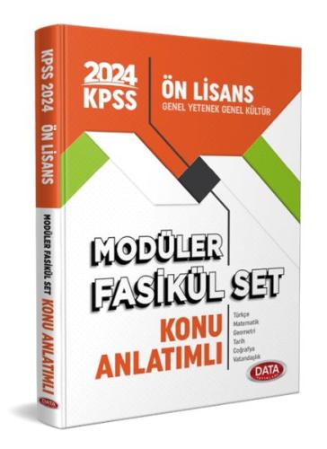 Data 2024 Kpss Ön Lisans Konu Anlatımlı Modüler Fasikül Set