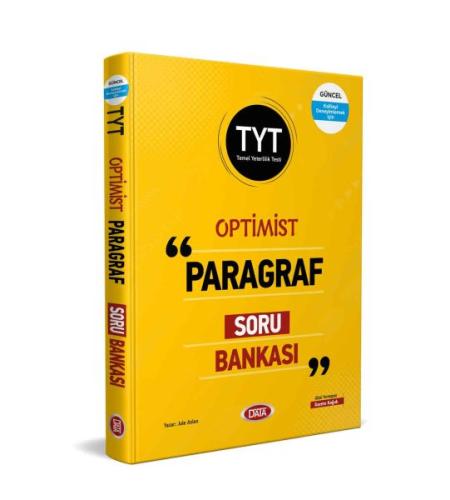 Data TYT Optimist Paragraf Soru Bankası