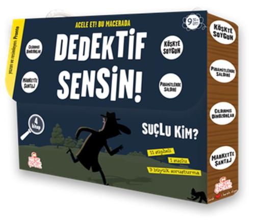 Dedektif Sensin (4 Kitap Set)