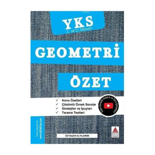 Delta Kültür YKS 1. ve 2. Oturum Geometri Özet (Yeni)