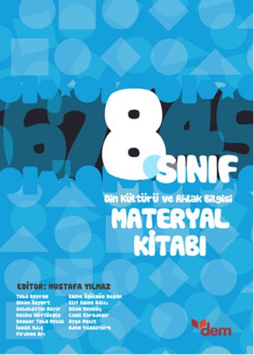 DEM 8. Sınıf Din Kültürü ve Ahlak Bilgisi Materyal Kitabı