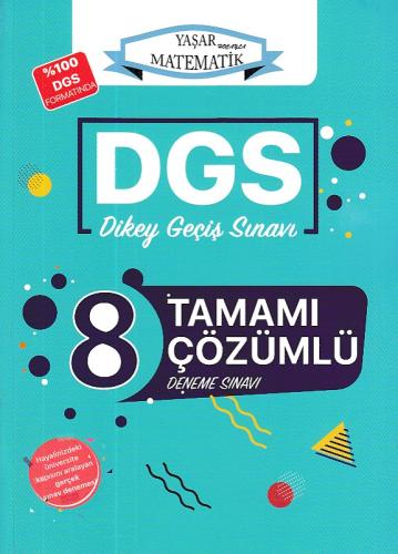 DGS Yaşar Hocayla Matematik Tamamı Çözümlü Deneme Sınavı (Yeni)