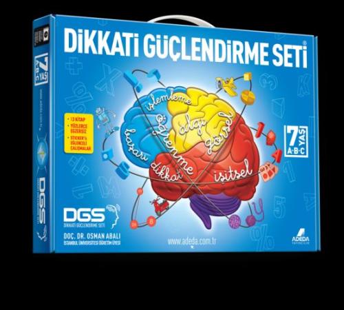 Dikkati Güçlendirme Seti 1. Sınıf 7 Yaş (3 Kitap Karton Kutu Set)