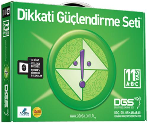 Dikkati Güçlendirme Seti 5. Sınıf 11 Yaş ( 3 Kitap Karton Kutu Set)