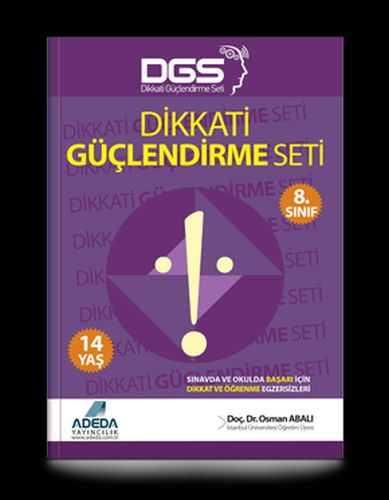 Dikkati Güçlendirme Seti 8. Sınıf 14 Yaş (1 Kitap)