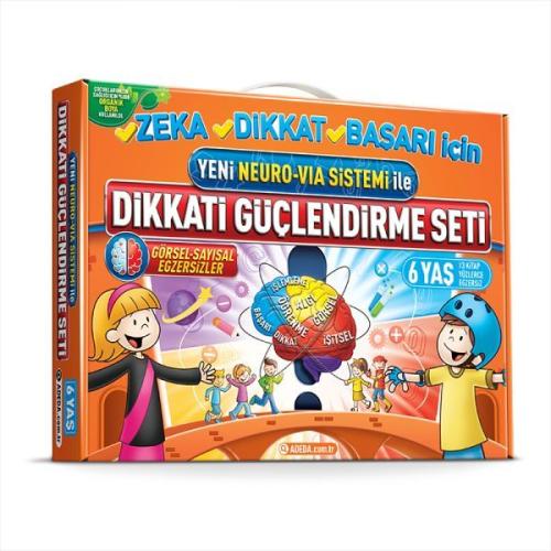 Dikkati Güçlendirme Seti Anasınıfı – 6 Yaş- Neuro-Via