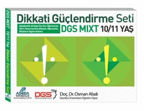 Dikkati Güçlendirme Seti Mixt 10 - 11 Yaş (1 Kitap)