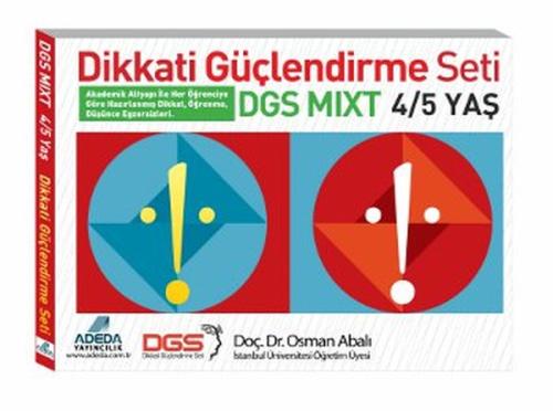 Dikkati Güçlendirme Seti Mixt 4 - 5 Yaş (1 Kitap)