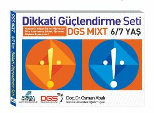 Dikkati Güçlendirme Seti Mixt 6 - 7 Yaş (1 Kitap)