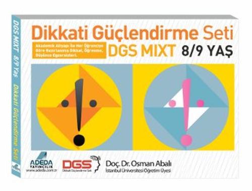 Dikkati Güçlendirme Seti Mixt 8 - 9 Yaş (1 Kitap)