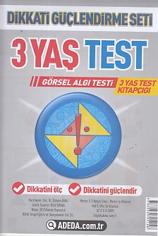 Dikkati Güçlendirme Seti Yaprak Test 3 Yaş