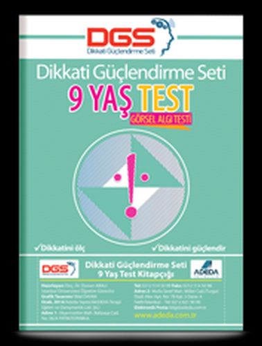 Dikkati Güçlendirme Seti Yaprak Test 9 Yaş