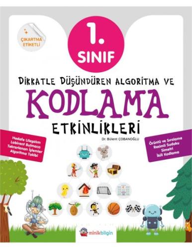 Dikkatle Düşündüren Algoritma ve Kodlama Etkinlikleri 1. Sınıf