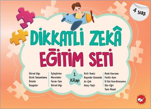 Dikkatli Zekâ Eğitim Seti 1. Kitap (4 Yaş)