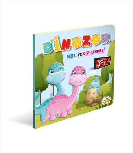 Dinozor Dino Ve Kız Kardeşi 3 Boyutlu