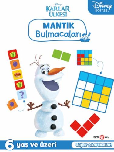 Disney Eğitsel Karlar Ülkesi Çıkartmalı Mantık Bulmacaları