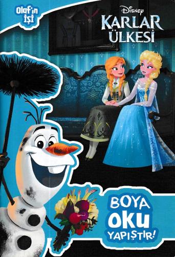 Disney Karlar Ülkesi Olaf'ın İşi - Boya Oku Yapıştır