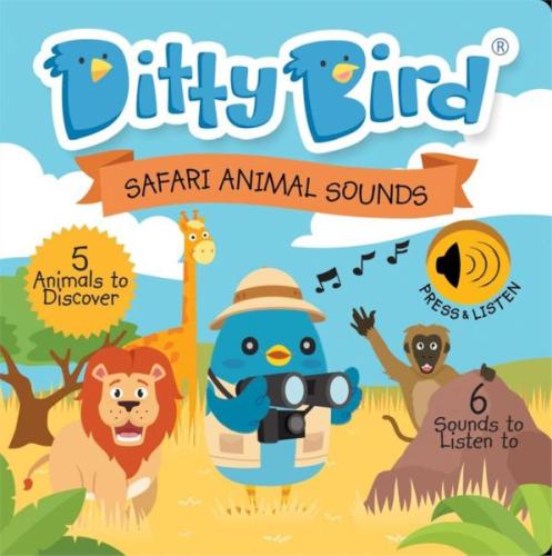 Ditty Bird: Safari Animal Sounds (Sesli Kitap)