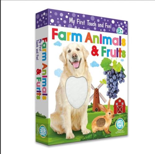 Dokun Hisset Farm Animals n(Çiftlik Hayvanları ve Meyveler)