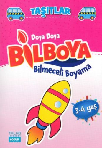 Doya Doya Bil Boya - Bilmeceli Boyama - Taşıtlar - 3-4 Yaş