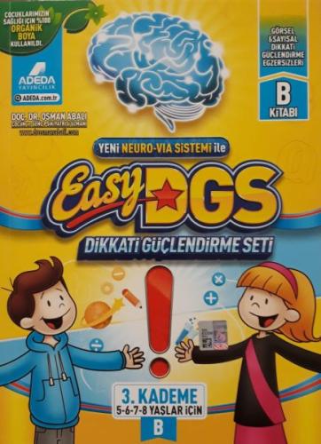 Easy Dikkati Güçlendirme Seti 3. Kademe B 5-8 Yaş (1 Kitap)