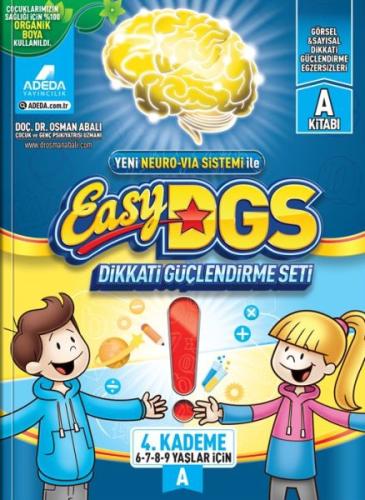 Easy Dikkati Güçlendirme Seti 4. Kademe A 6-9 Yaş (1 Kitap)