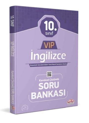 Editör 10. Sınıf İngilizce Çözümlü Soru Bankası