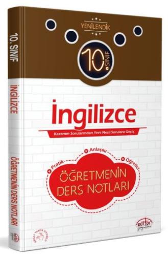 Editör 10. Sınıf İngilizce Öğretmenin Ders Notları