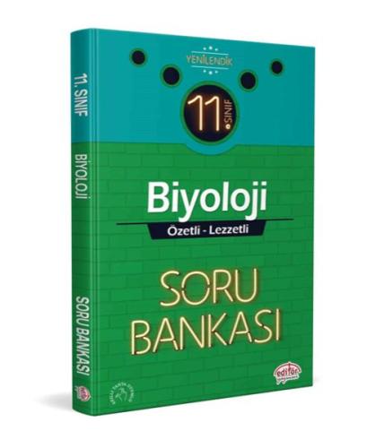 Editör 11. Sınıf Biyoloji Özetli Lezzetli Soru Bankası (YENİ)