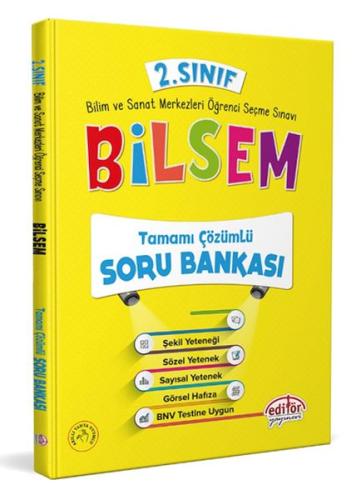 Editör 2. Sınıf Bilsem Çözümlü Soru Bankası