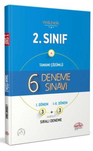 Editör 2. Sınıf Tamamı Çözümlü 6 Deneme Sınavı Fasiküllü