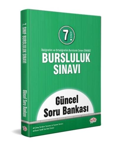 Editör 2021 7. Sınıf Bursluluk Sınavı Güncel Soru Bankası