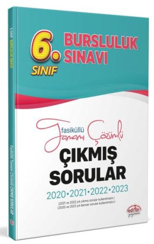 Editör 6.Sınıf İokbs Bursluluk Sınavı Tamamı Çözümlü Çıkmış Sorular