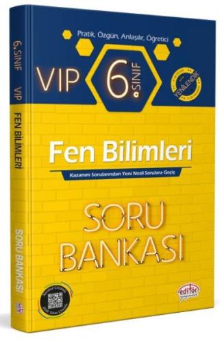 Editör 6. Sınıf VIP Fen Bilimleri Soru Bankası