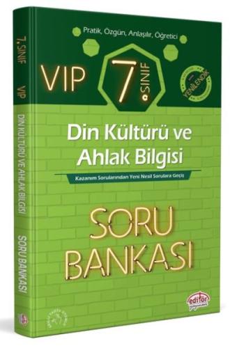 Editör 7. Sınıf VIP Din Kültürü ve Ahlak Bilgisi Soru Bankası