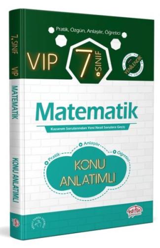 Editör - 7.Sınıf VIP Matematik Konu Anlatımlı