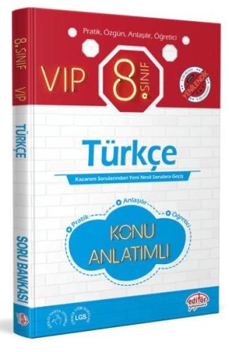 Editör 8. Sınıf VIP Türkçe Konu Anlatımı