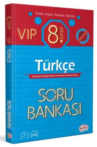 Editör 8. Sınıf VIP Türkçe Soru Bankası