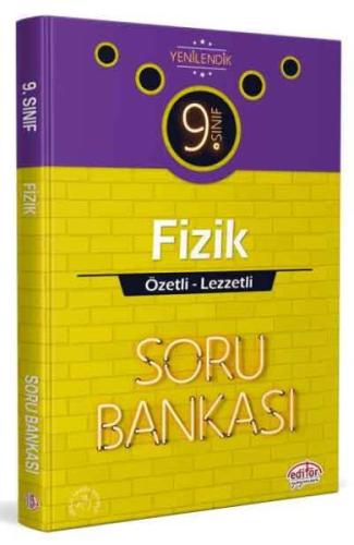 Editör 9. Sınıf Fizik Özetli Lezzetli Soru Bankası