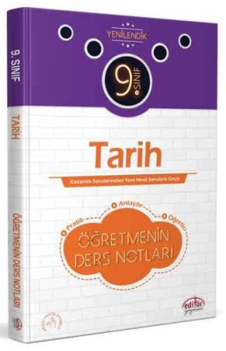 Editör 9. Sınıf Tarih Öğretmenim Ders Notları (YENİ)