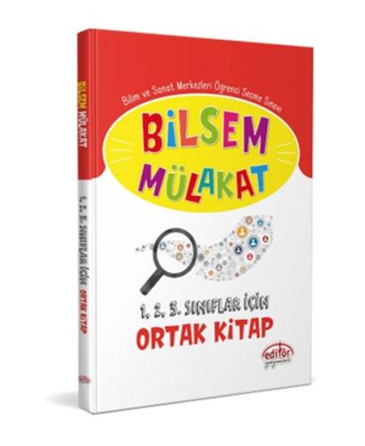 Editör Bilsem Mülakat 1-2-3. Sınıf İçin Ortak Kitap