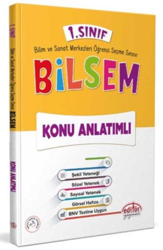 Editör Yayınları 1. Sınıf Bilsem Konu Anlatımlı