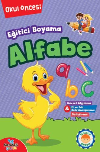 Eğitici Boyama - Alfabe