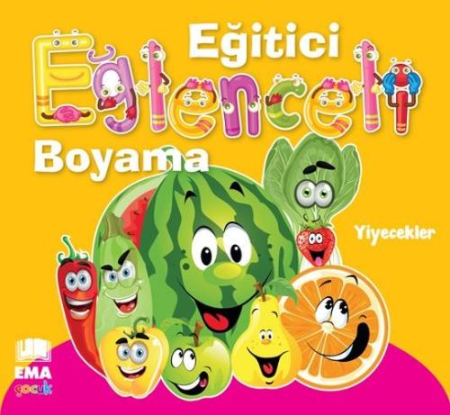 Eğitici Eğlenceli Boyama - Yiyecekler