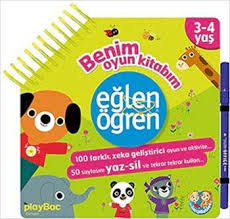 Eğlen Öğren - Benim Oyun Kitabım (3-4 Yaş)