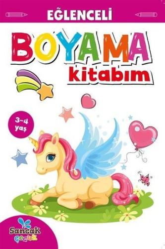 Eğlenceli Boyama Kitabım - Pembe Kitap