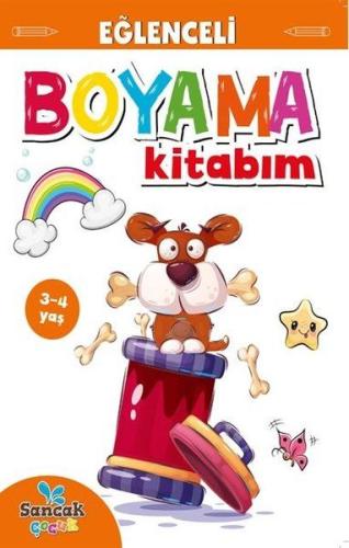 Eğlenceli Boyama Kitabım - Turuncu Kitap