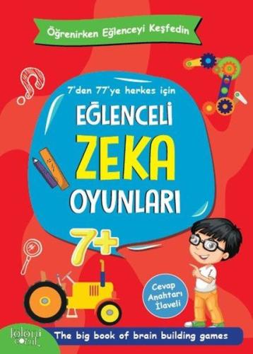 Eğlenceli Zeka Oyunları - Kırmızı Kitap - Öğrenirken Eğlenceyi Keşfedi