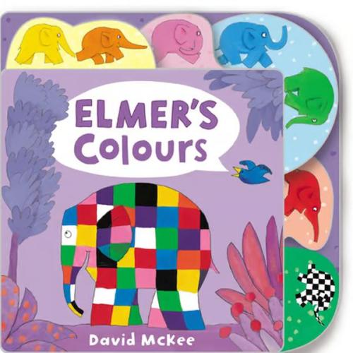 Elmer's Colours (Tabbed Board Book)