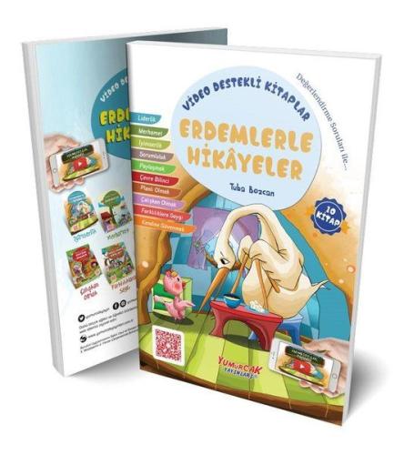 Erdemlerle Hikayeler - 10 Kitap Takım